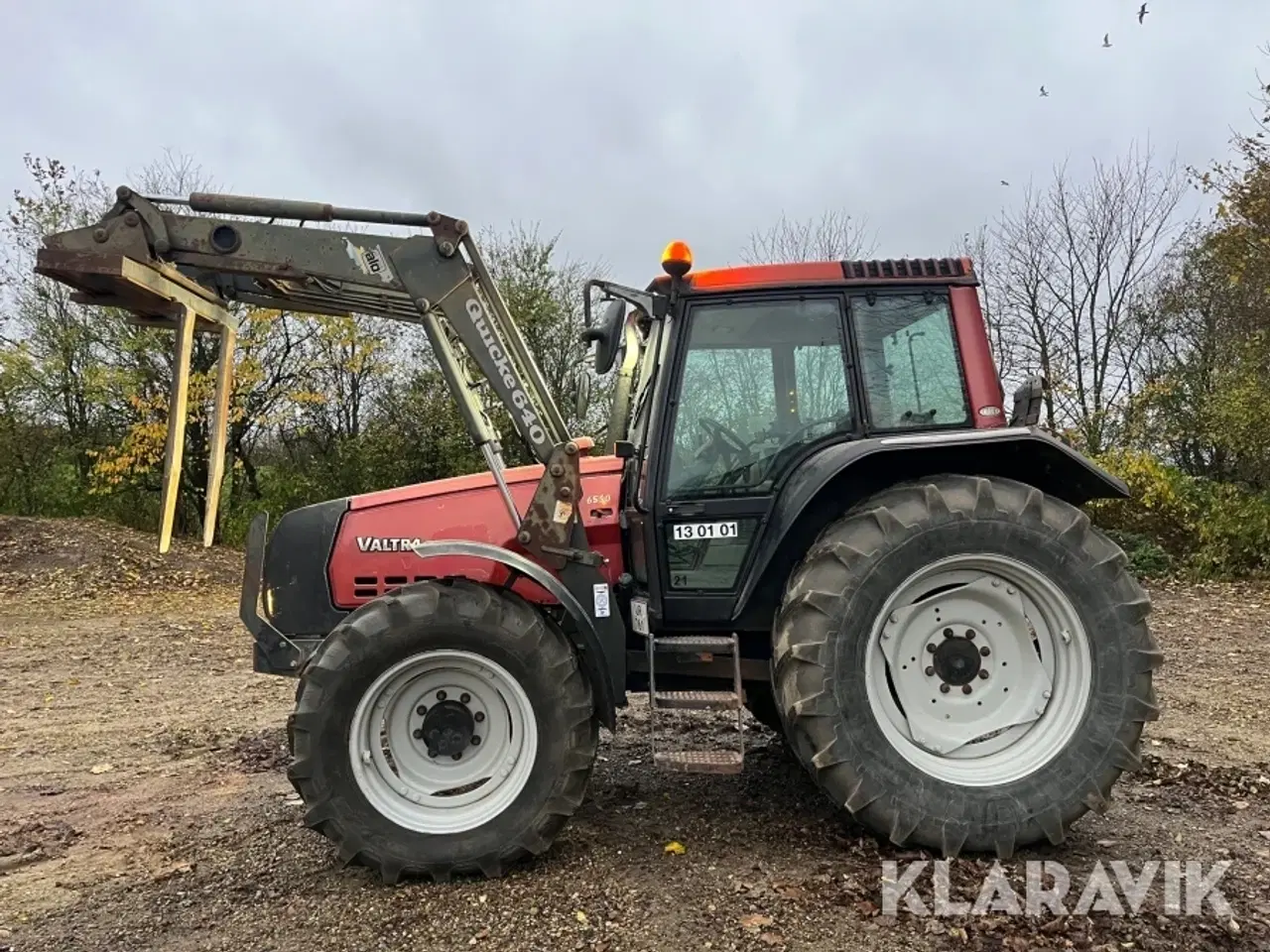 Billede 2 - Traktor Valtra 6550 med frontlæsser