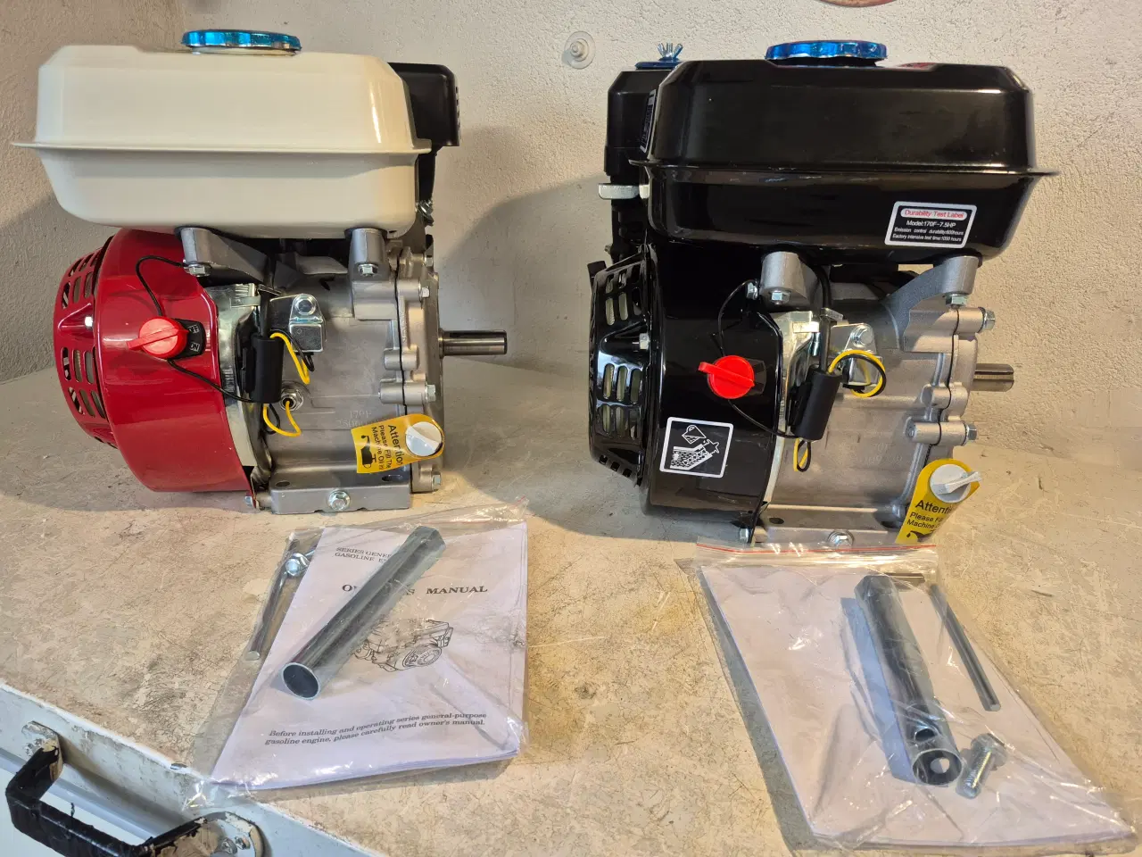 Billede 7 - HELT NYE "Honda motor" Loncin 212 cm 7.5 Hk. 20 mm