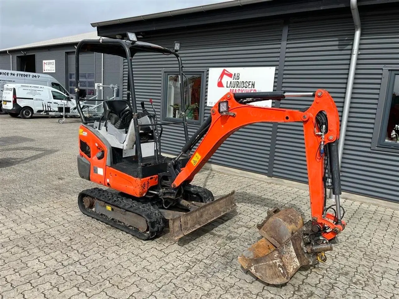 Billede 2 - Kubota KX016-4 Tiltman og 2 skovle