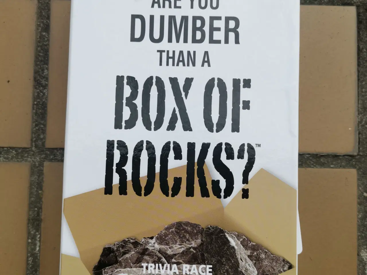 Billede 1 - Are you dumber than a box of rocks ? Brætspil