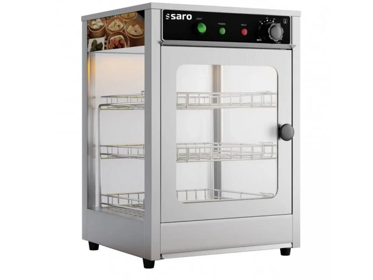 Billede 1 - Lille Varmevitrine (FIONA) – 43 Liter Varmeskab