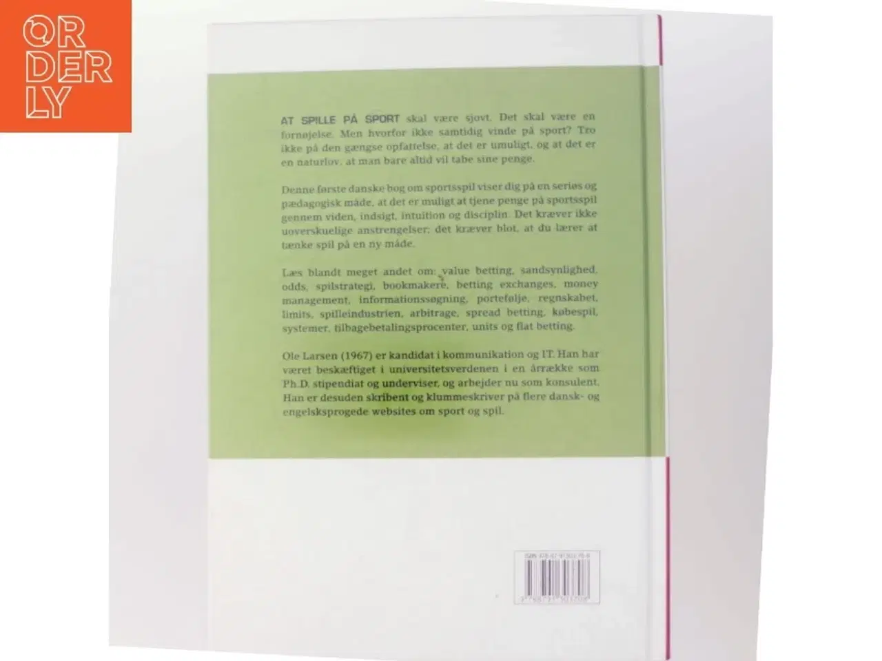 Billede 3 - Vind på sport : en guide til sportsspil af Ole Larsen (f. 1967) (Bog)