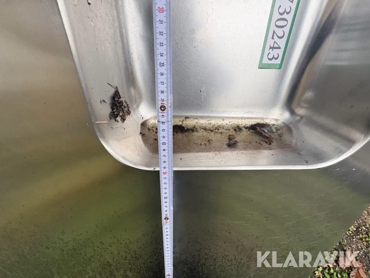 Billede 10 - Stålbordplade med vask