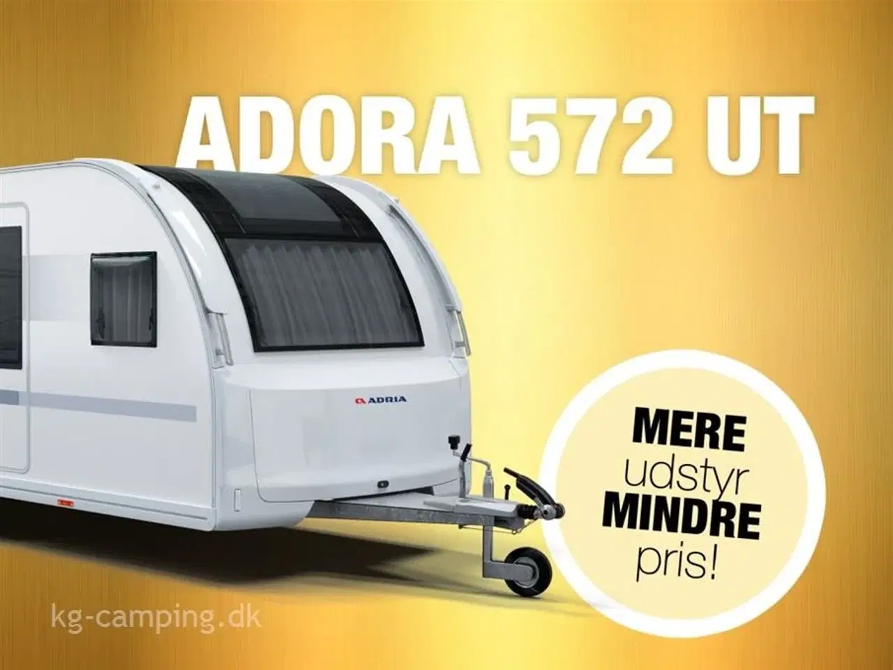 Billede 1 - 2024 - Adria Adora 572 UT   Lækker Kampagne vogn med enkeltsenge.
