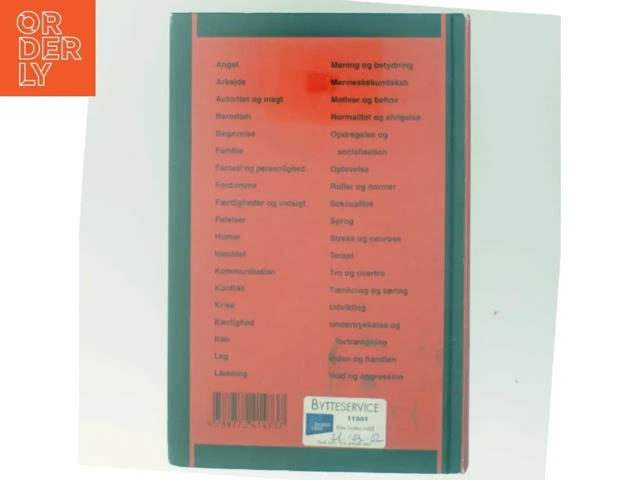 Billede 3 - Psykologisk opslagsbog : alfabetisk ordnet af Karsten Schnack (Bog)