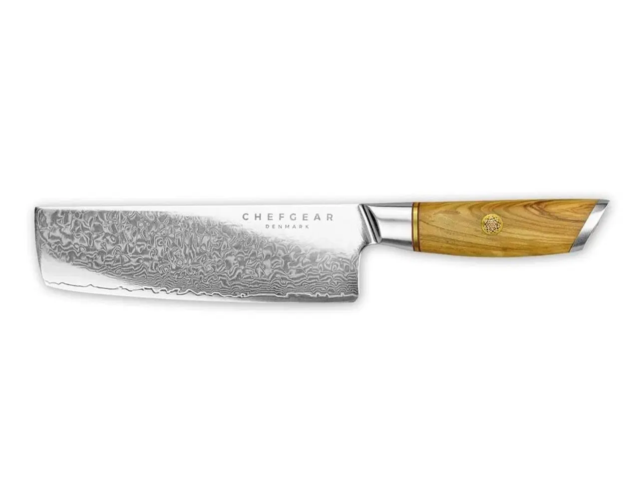 Billede 1 - Nakirikniv udført i 73 lags pulverstål.