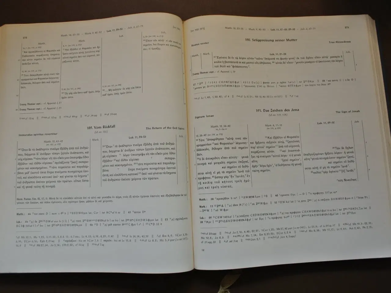 Billede 4 - synopsis quattuor evangeliorum, kurt aland, emne: 