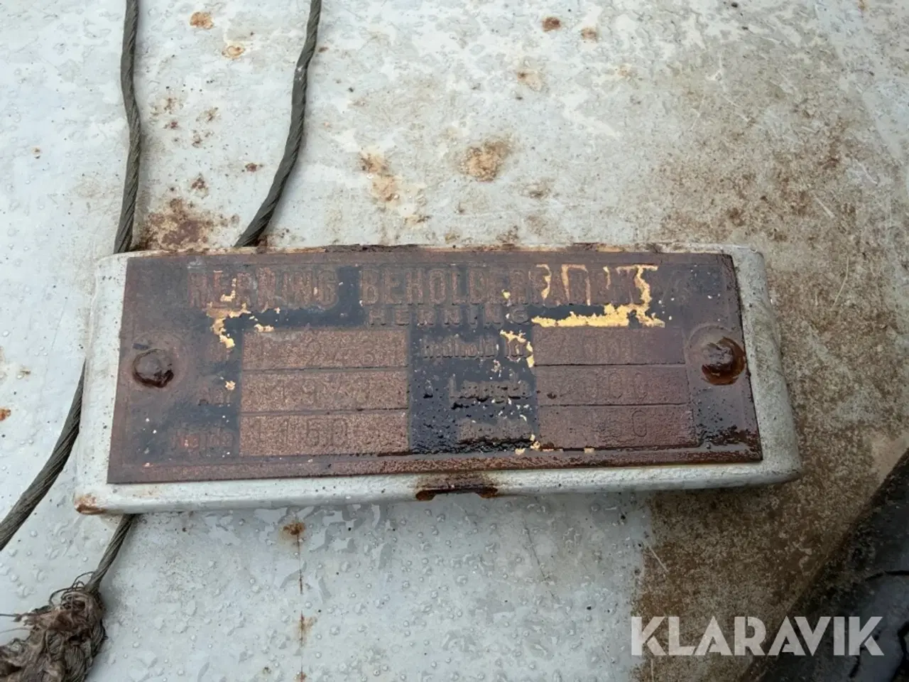 Billede 12 - Dieseltank med pumpe Herning Beholderfabrik