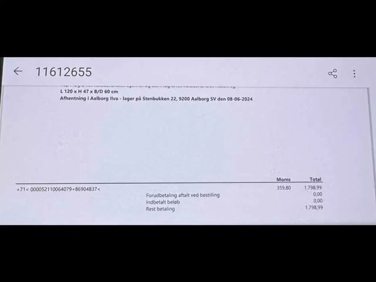 Billede 5 - Sofabord 