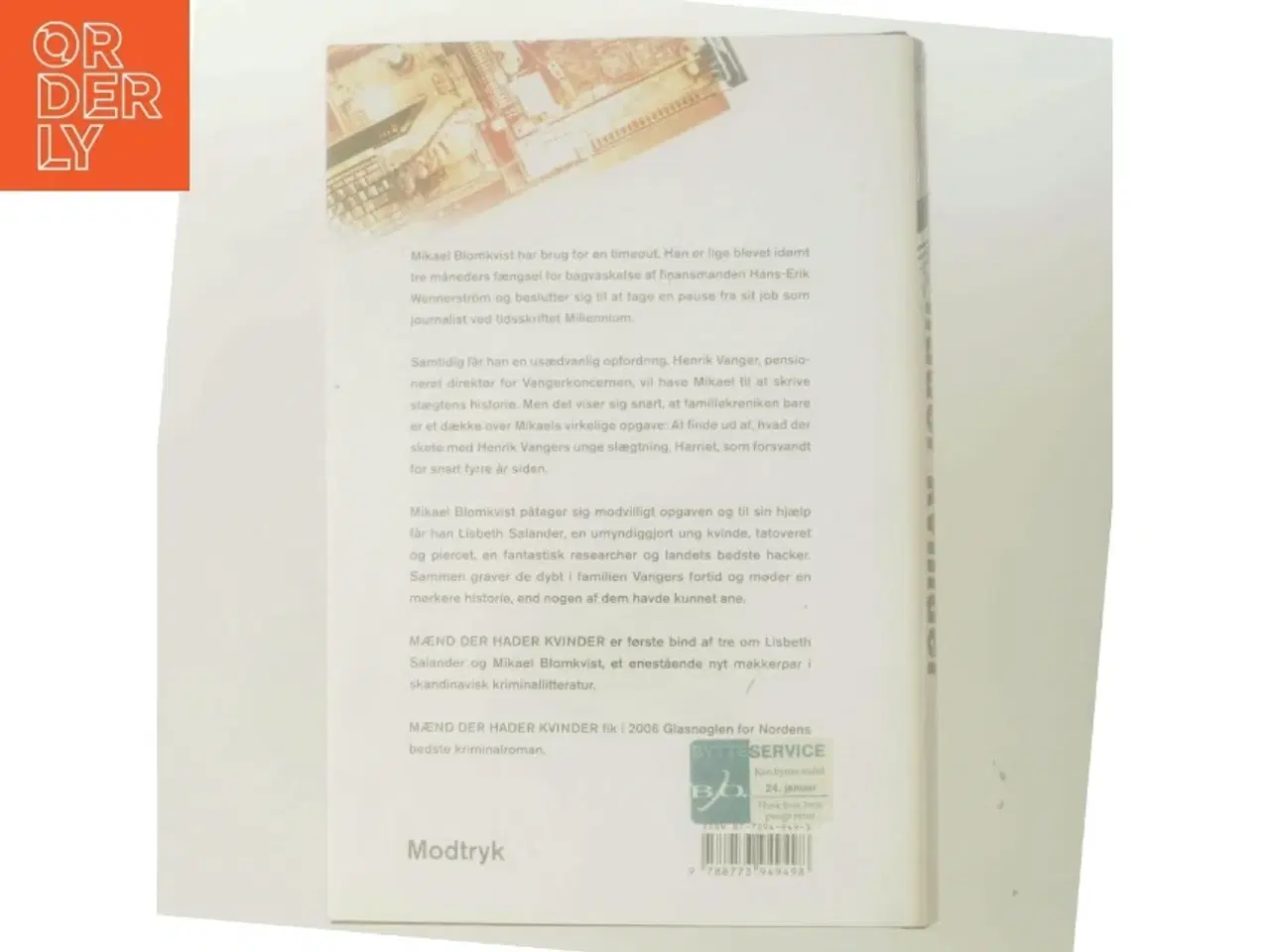 Billede 3 - Maend Der Hader Kvinder af Stieg Larsson (Bog)