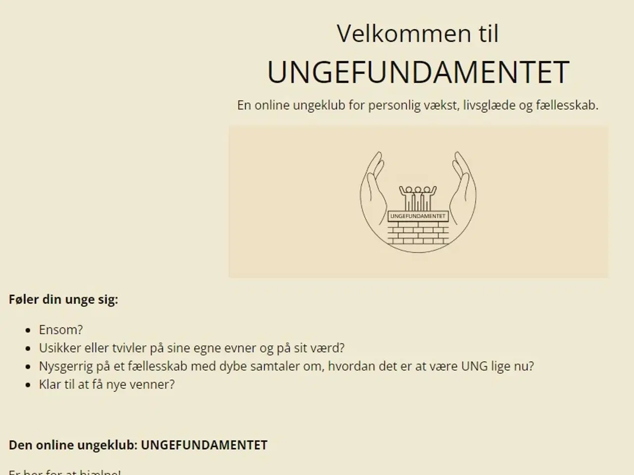 Billede 1 - Abonnement til Ungefundamentet til unge