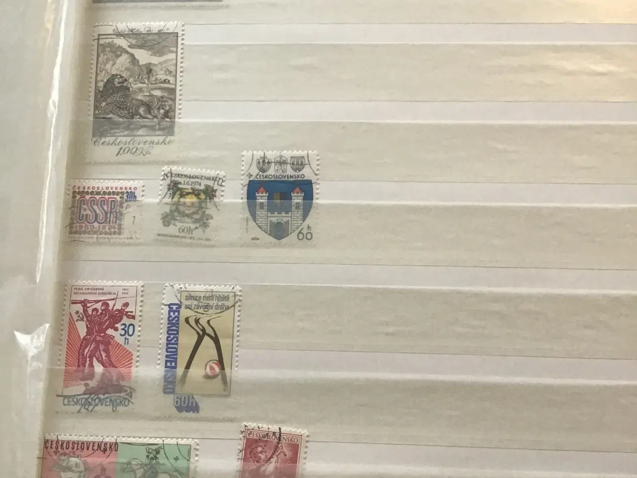 Billede 8 - Frimærker, 3 mapper