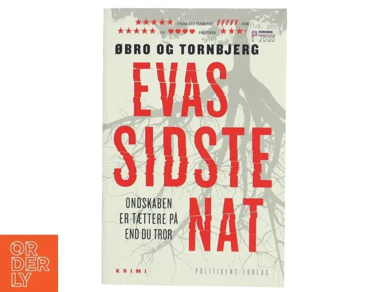 Billede 1 - Evas sidste nat af Jeanette Øbro Gerlow (Bog) fra Politikens Forlag