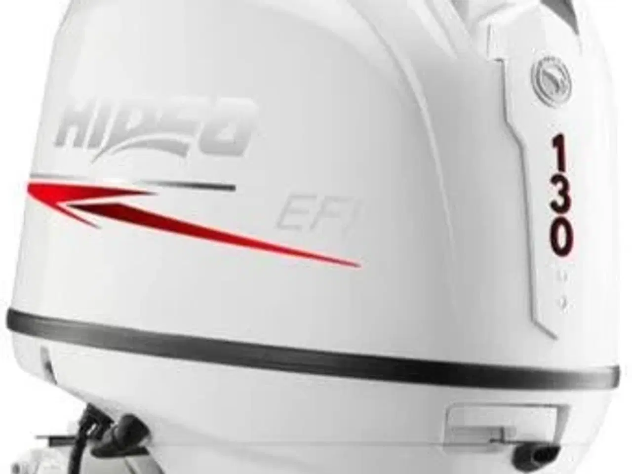 Billede 1 - Hidea 130 HK EFI 4-Takt (Pearl White) - Fjernbetjening, Elstart & Powertrim