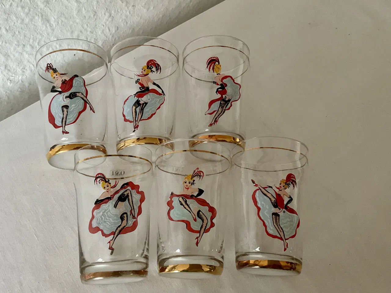 Billede 2 - Fransk Moulinrouge glas