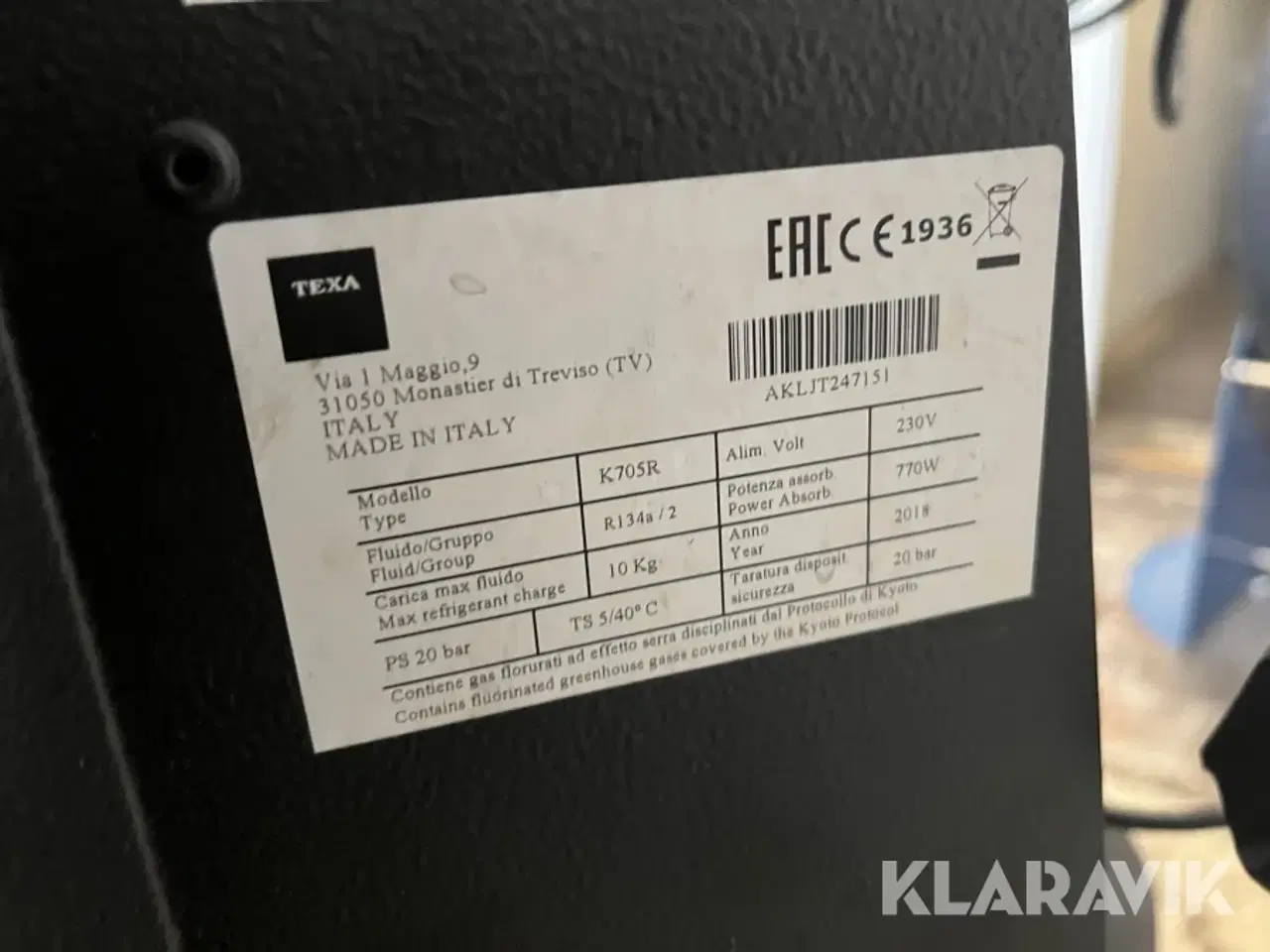 Billede 12 - Aircondition maskine Texa 705R