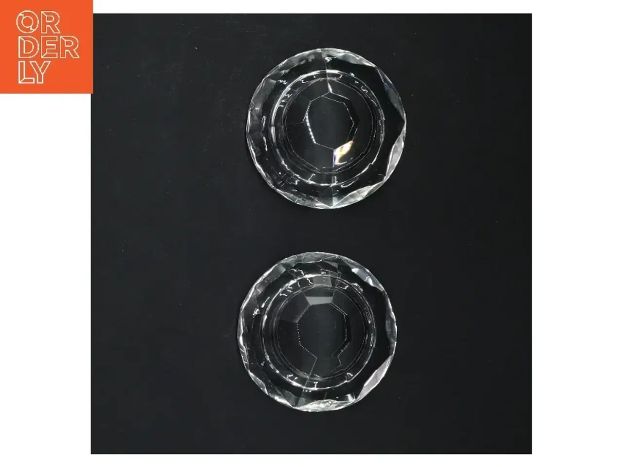 Billede 2 - Krystal lysestager (str. Ø 8 cm)