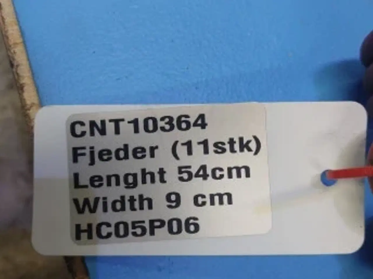 Billede 8 - Pick-up Fjedre (11stk) Længde 54cm-Bredde 9cm.