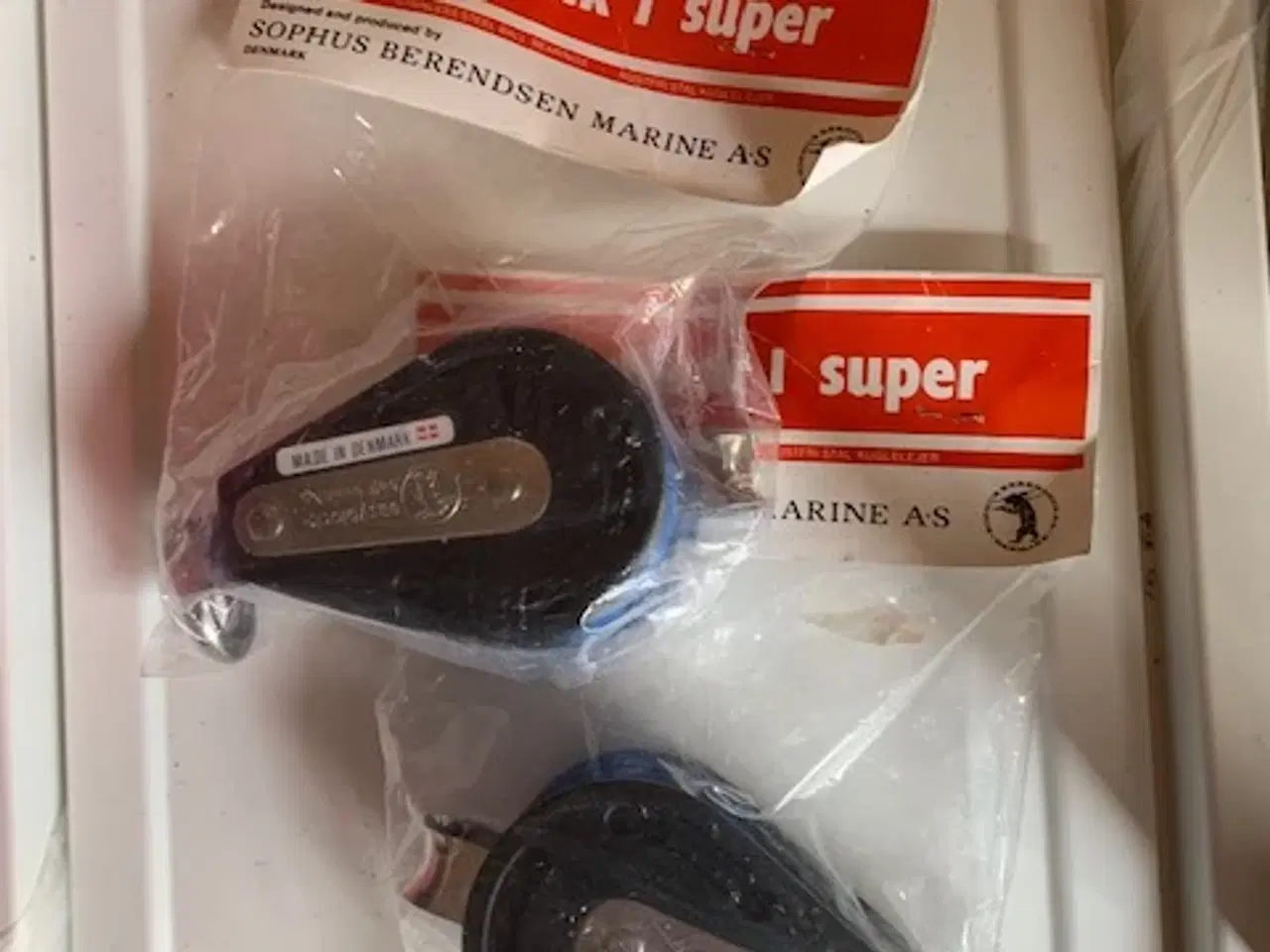 Billede 1 - 2 stk Easy serie 1 Super dobbeltblok, kuglelejer 