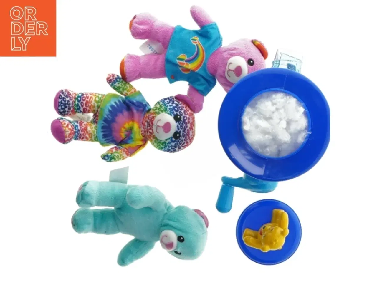 Billede 2 - Build-A-Bear Workshop sæt fra Build a Bear (str. 25 cm og 18 cm)