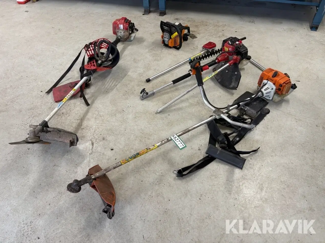 Billede 1 - Motorsav og buskryddere Stihl, scheppach, nakachi, FS200 med flere 3 styk.