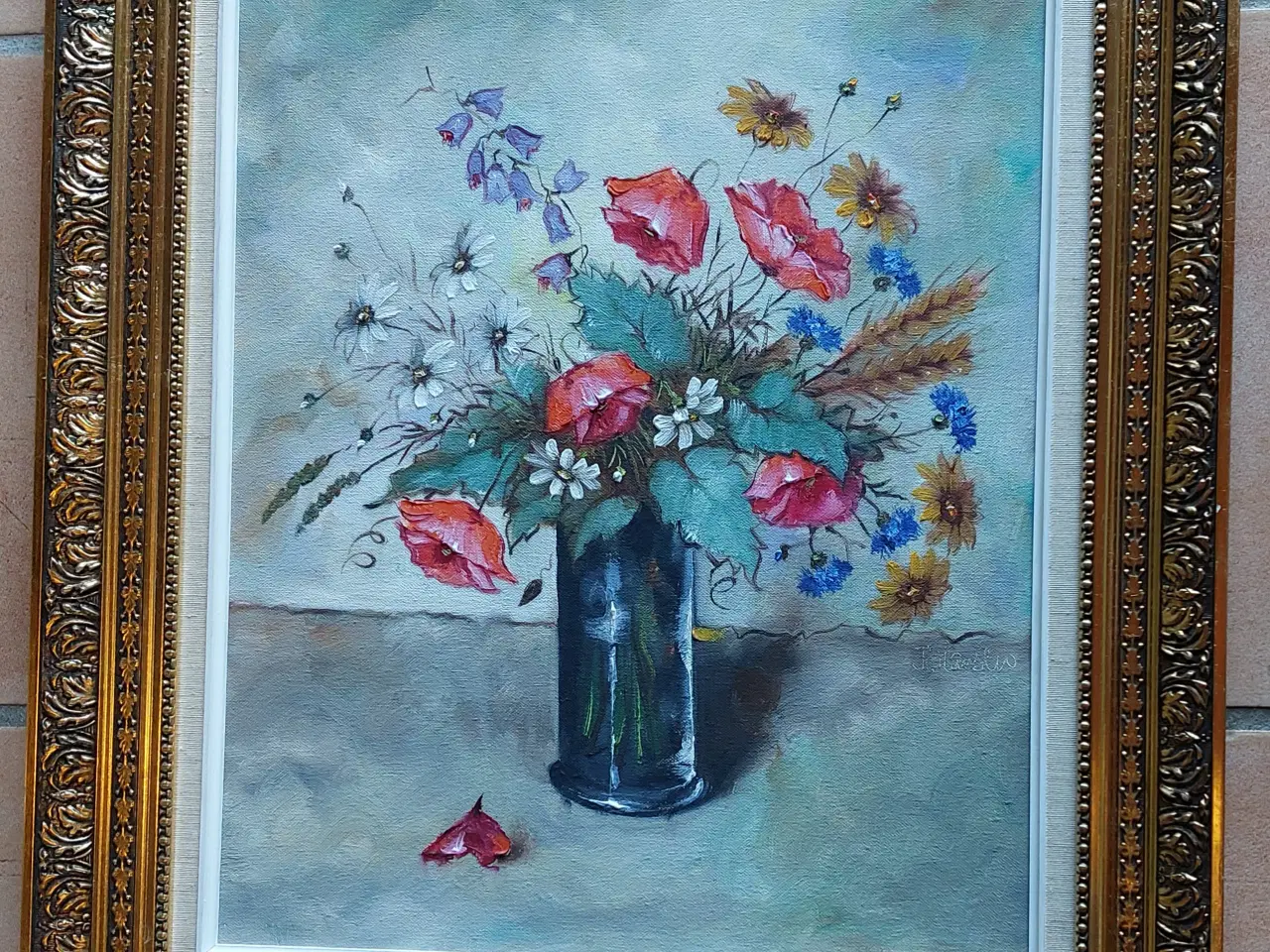 Billede 1 - HARRIET HANSEN ( 1920 - 1987 ) - oliemaleri