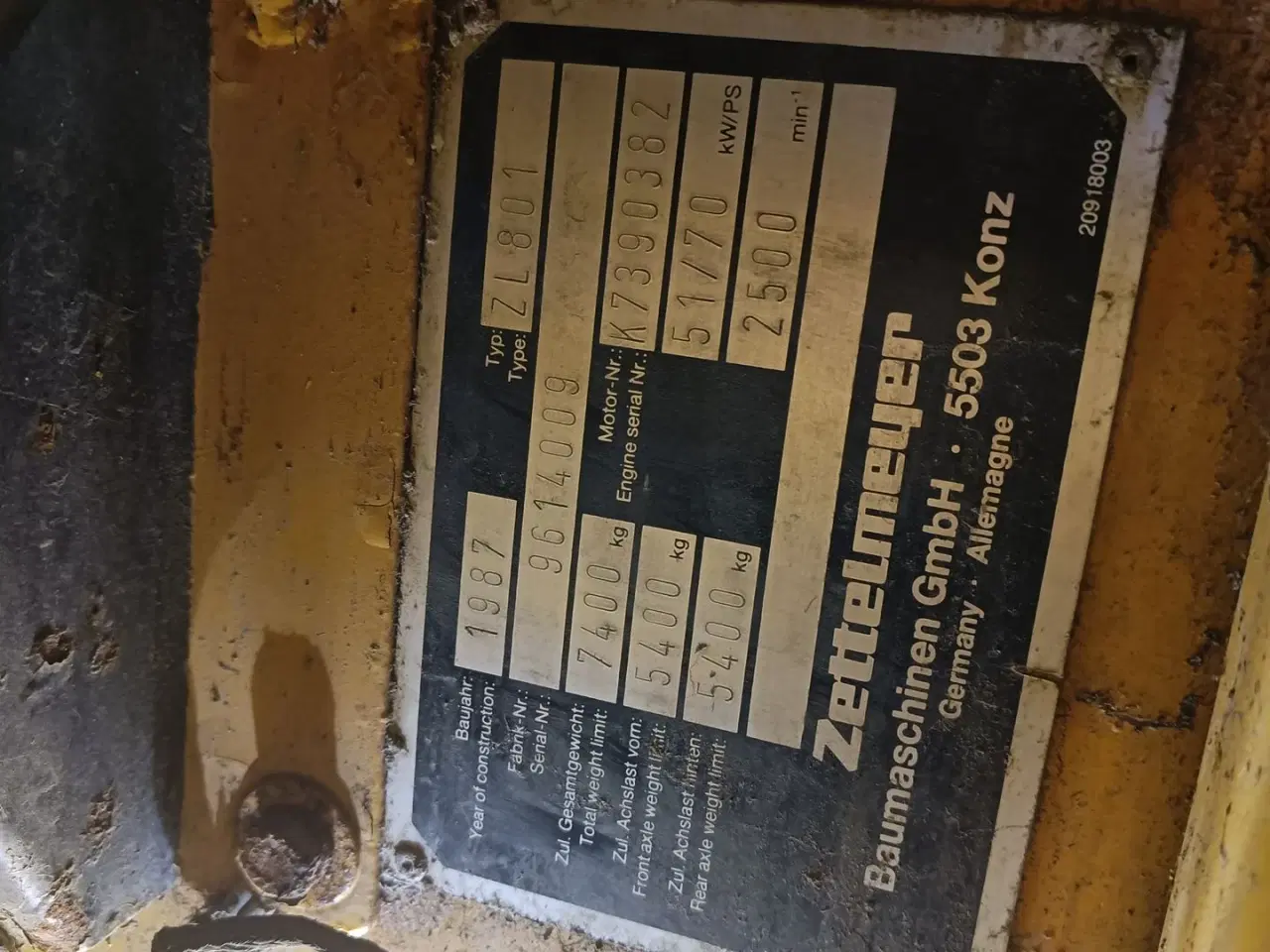 Billede 10 - Zettelmeyer ZL 801