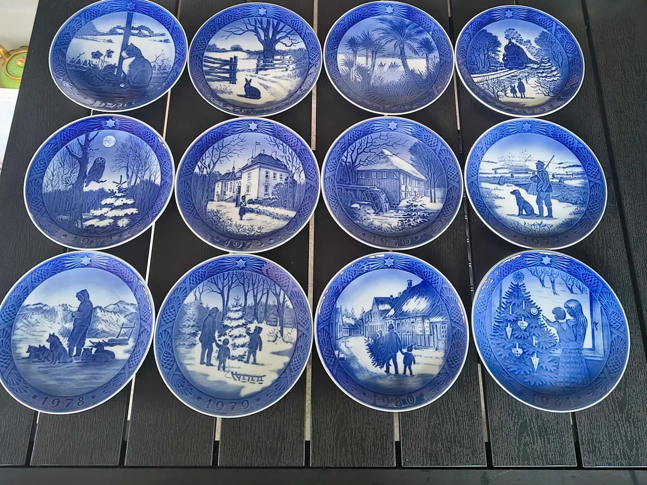 Billede 1 - Royal Copenhagen juleplatter 