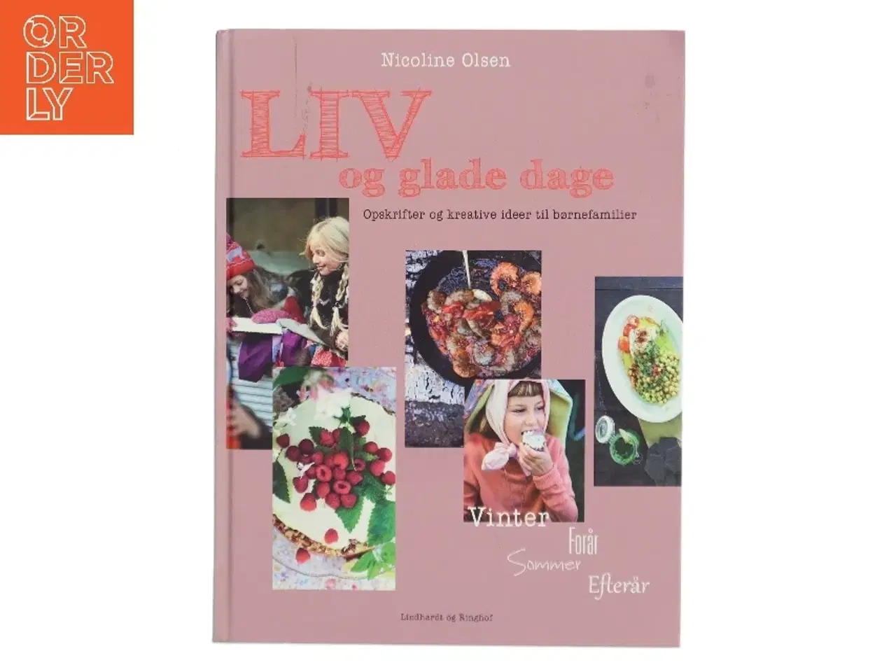 Billede 1 - Liv og glade dage : opskrifter og kreative ideer til børnefamiler af Nicoline Olsen (Bog)