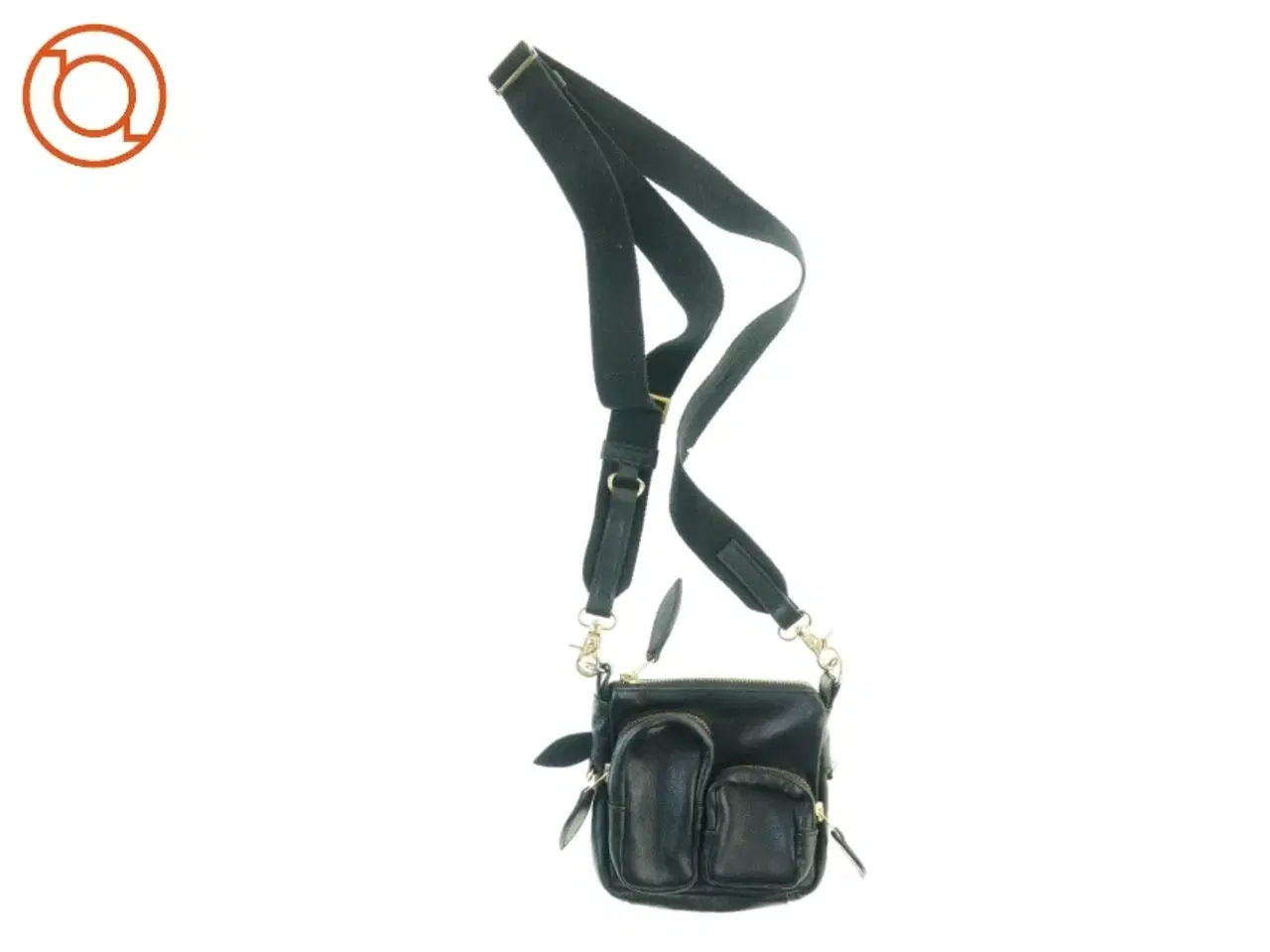 Billede 1 - Læder Crossbody Taske fra Ykk (str. 17 x 18 cm)