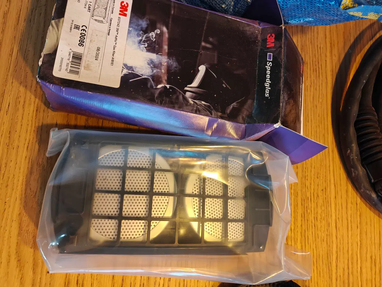 Billede 4 - 3m Speedglas friskluft svejsehjelm+ tilbehør 