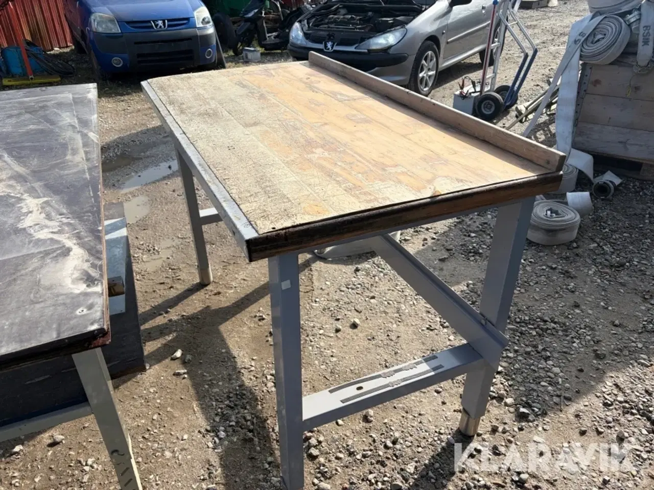 Billede 3 - Værksted bord