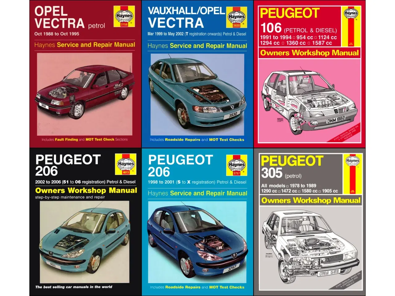 Billede 7 - Haynes - 69 Haynes Værkstedshåndbøger - 75 kr./bog