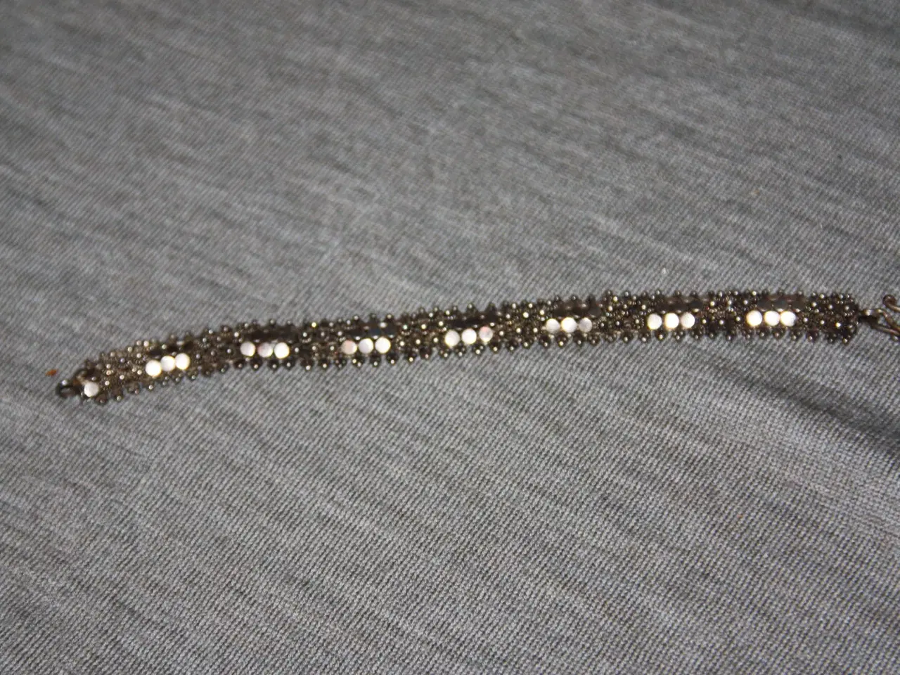 Billede 1 - 18 cm lang sølv armbånd stemplet 925