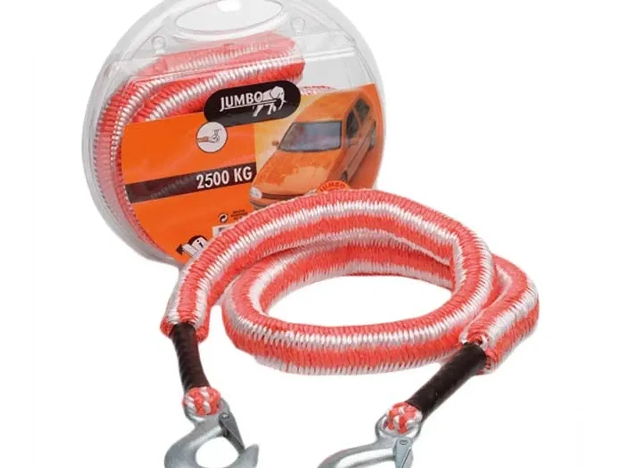 Billede 1 - Slæbetov elastisk 2500kg Jumbo 1,5/3m