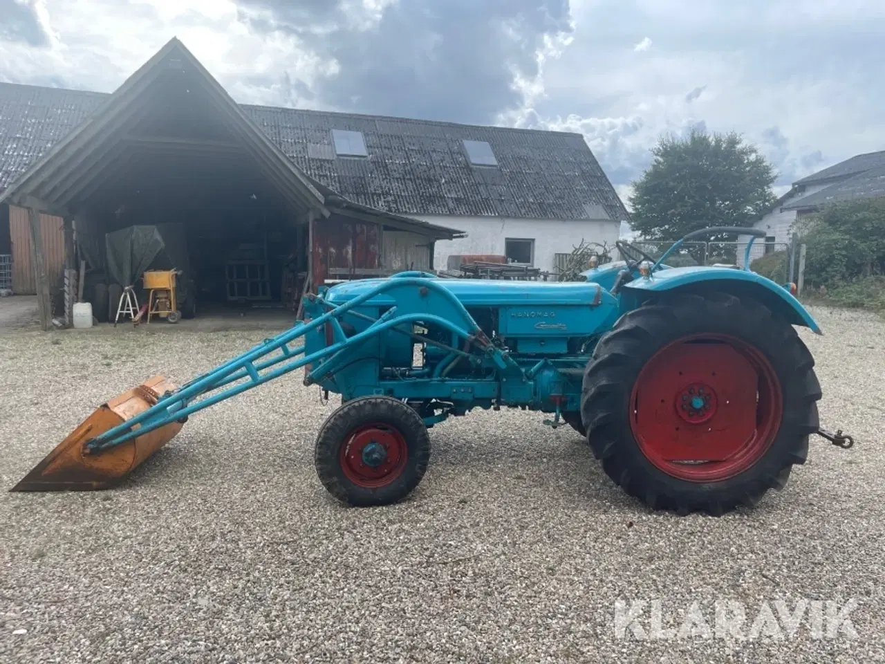 Billede 2 - Veterantraktor Hanomag Granit 500