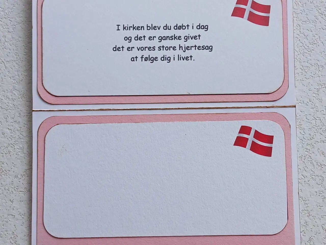 Billede 4 - Dåbskort til drenge og piger sælges.