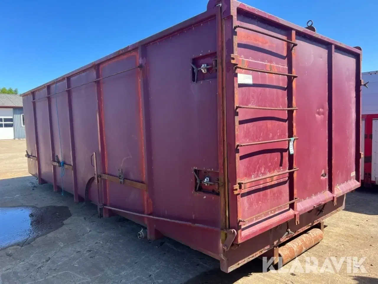 Billede 4 - Korn container med rullepressenning