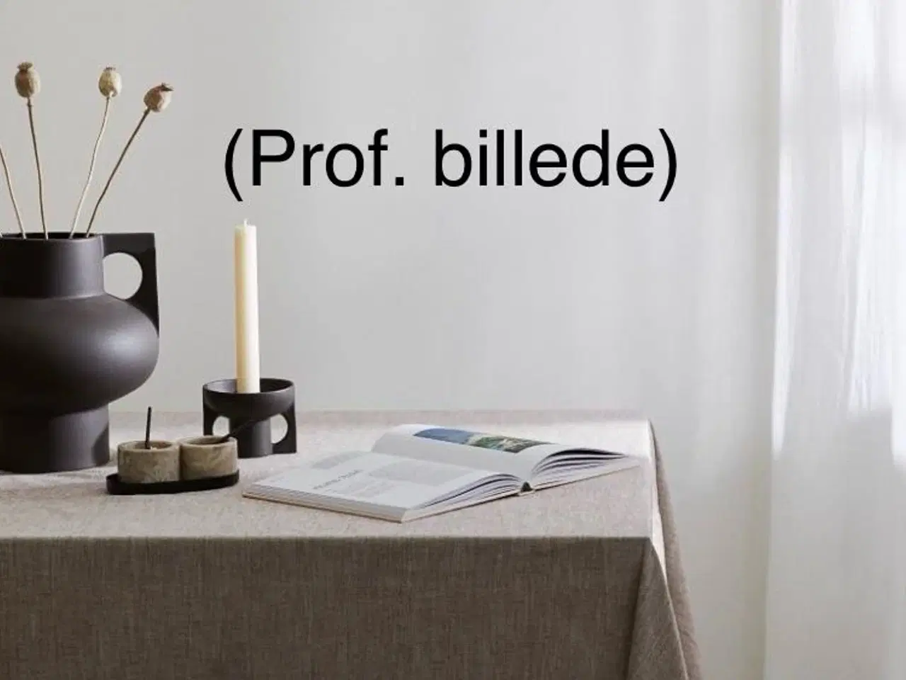 Billede 6 - Smukke duge i hør- og bomuldsblanding. Pris pr stk