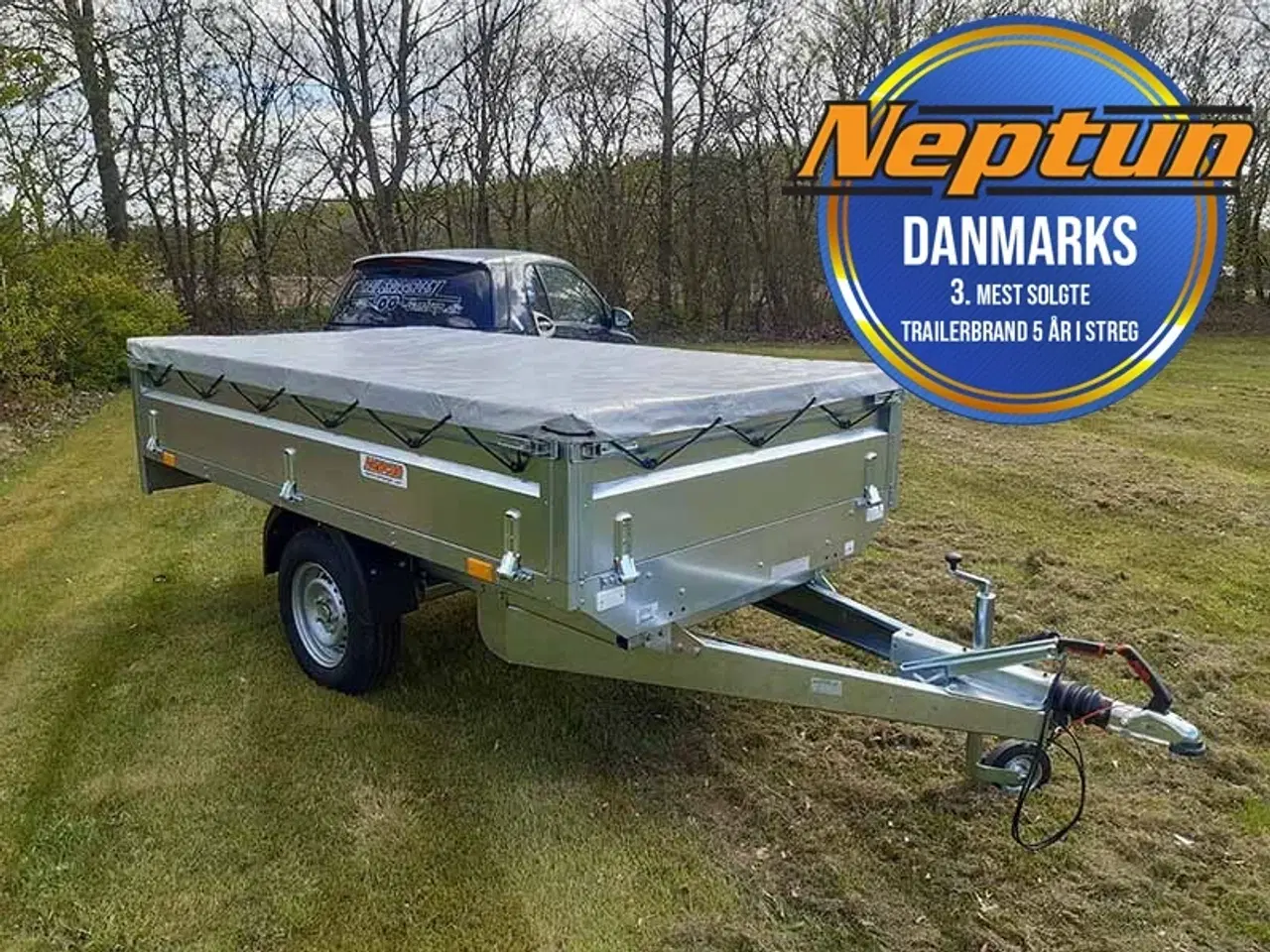 Billede 1 - Neptun Nordica GN131 Flad Presenning og Næsehjul