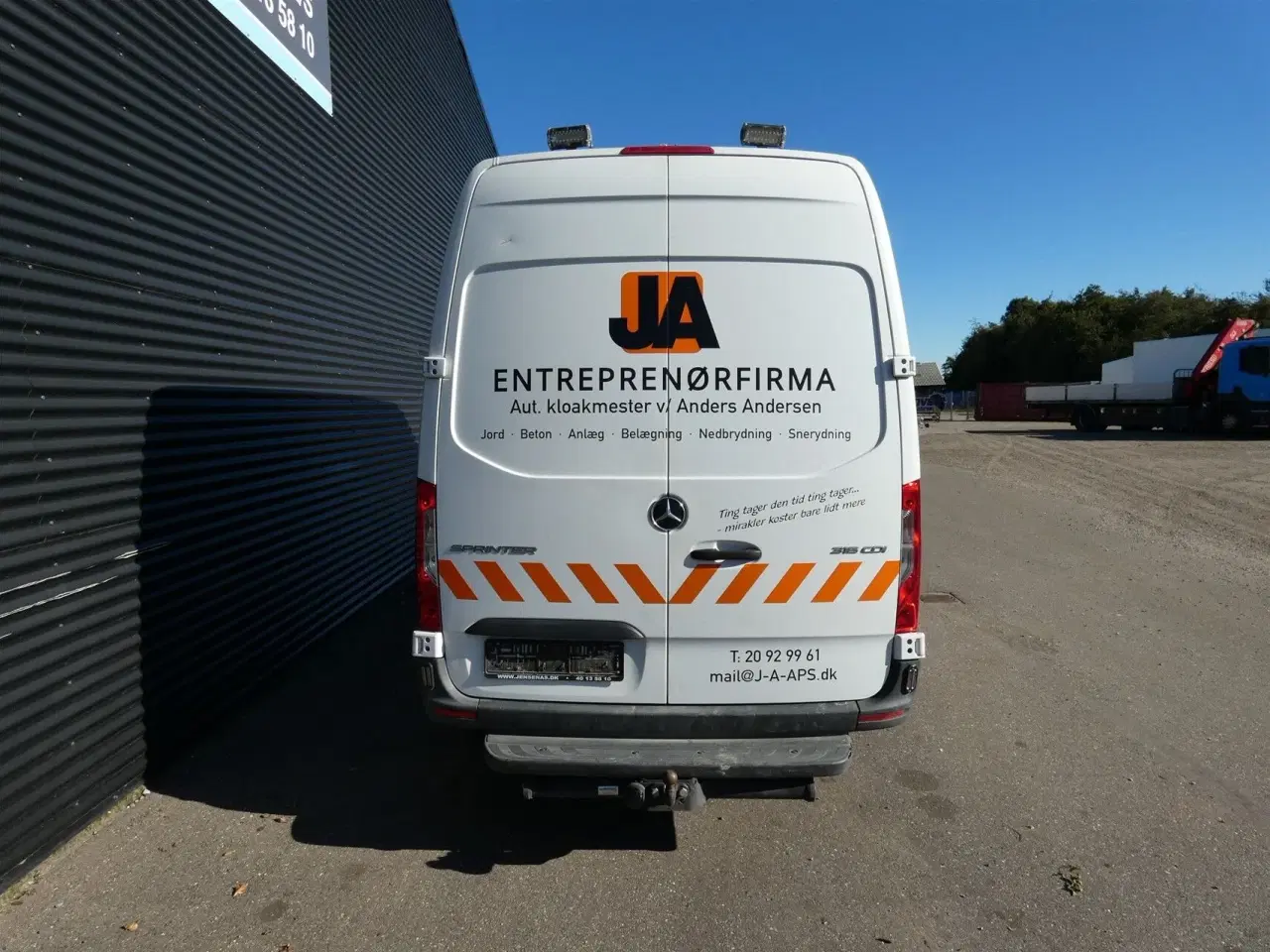 Billede 6 - Mercedes-Benz Sprinter 316 2,1 CDI A2 H2 RWD 163HK Van 6g Aut.