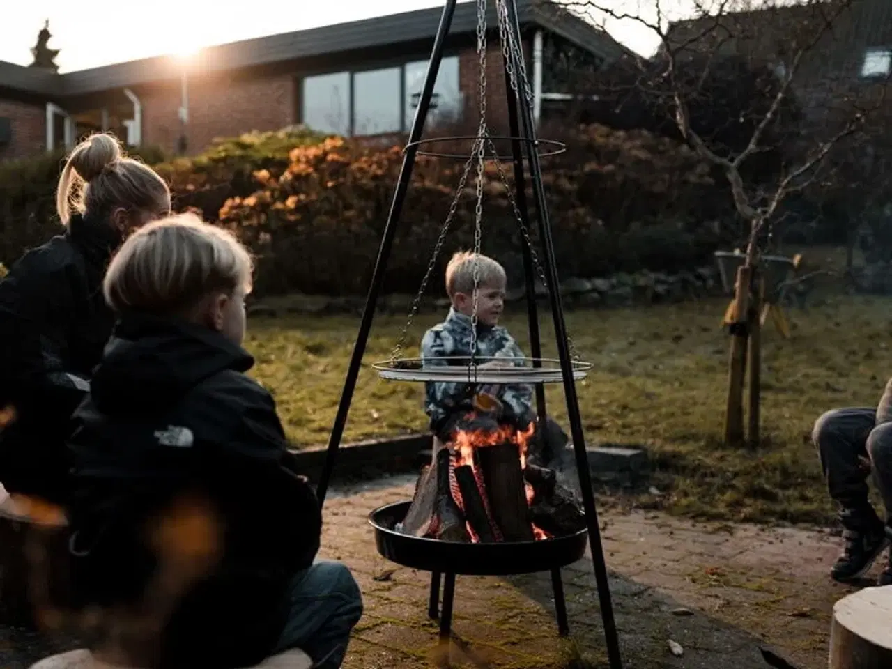 Billede 3 - Bålsted tripod ø49cm(ubrugt)