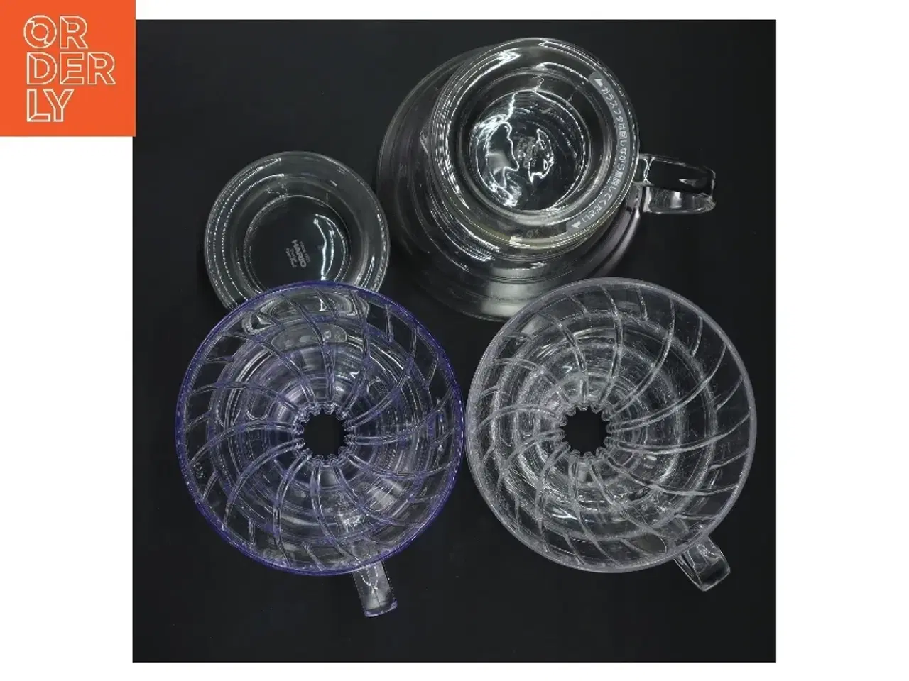 Billede 3 - Hario kaffe bryggesæt fra Hario (str. 9,5x Ø11,5 og 14 cm)