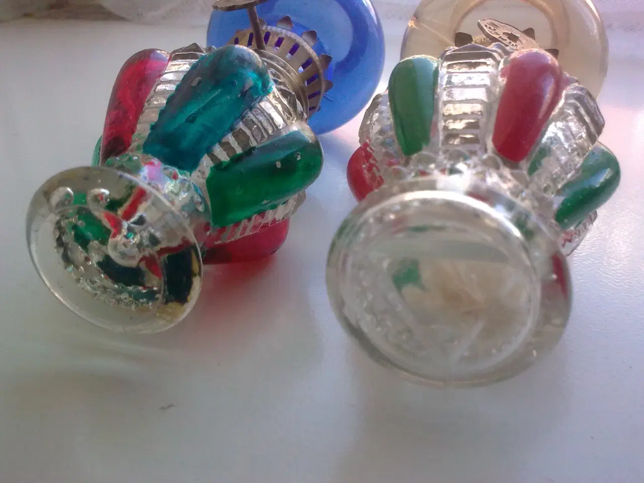 Billede 5 - Miniature glas +45 år RETRO olielampe håndlavet