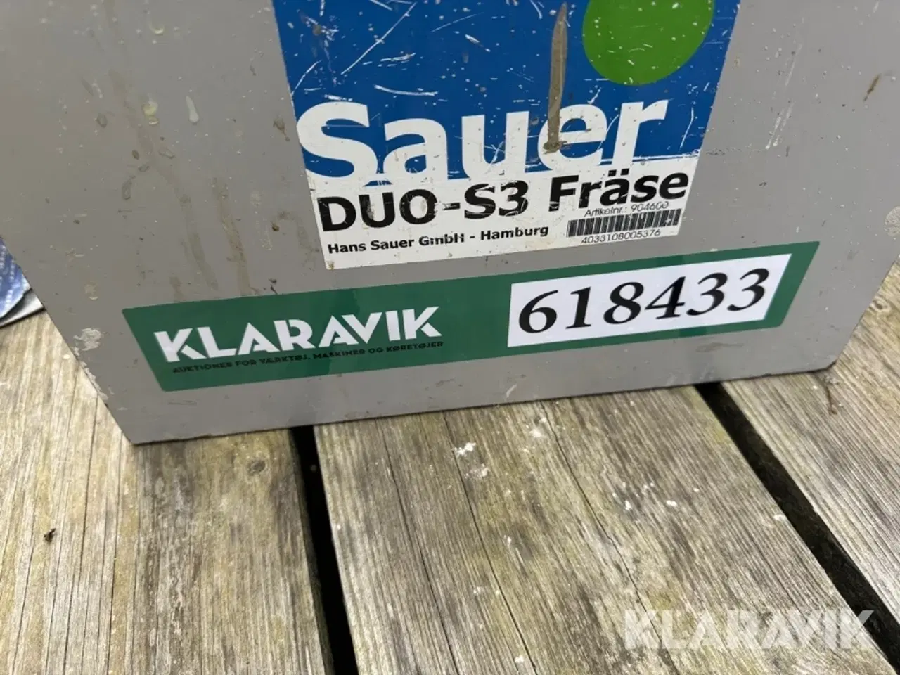 Billede 8 - Fræsemaskine Hans Sauer DOUC5