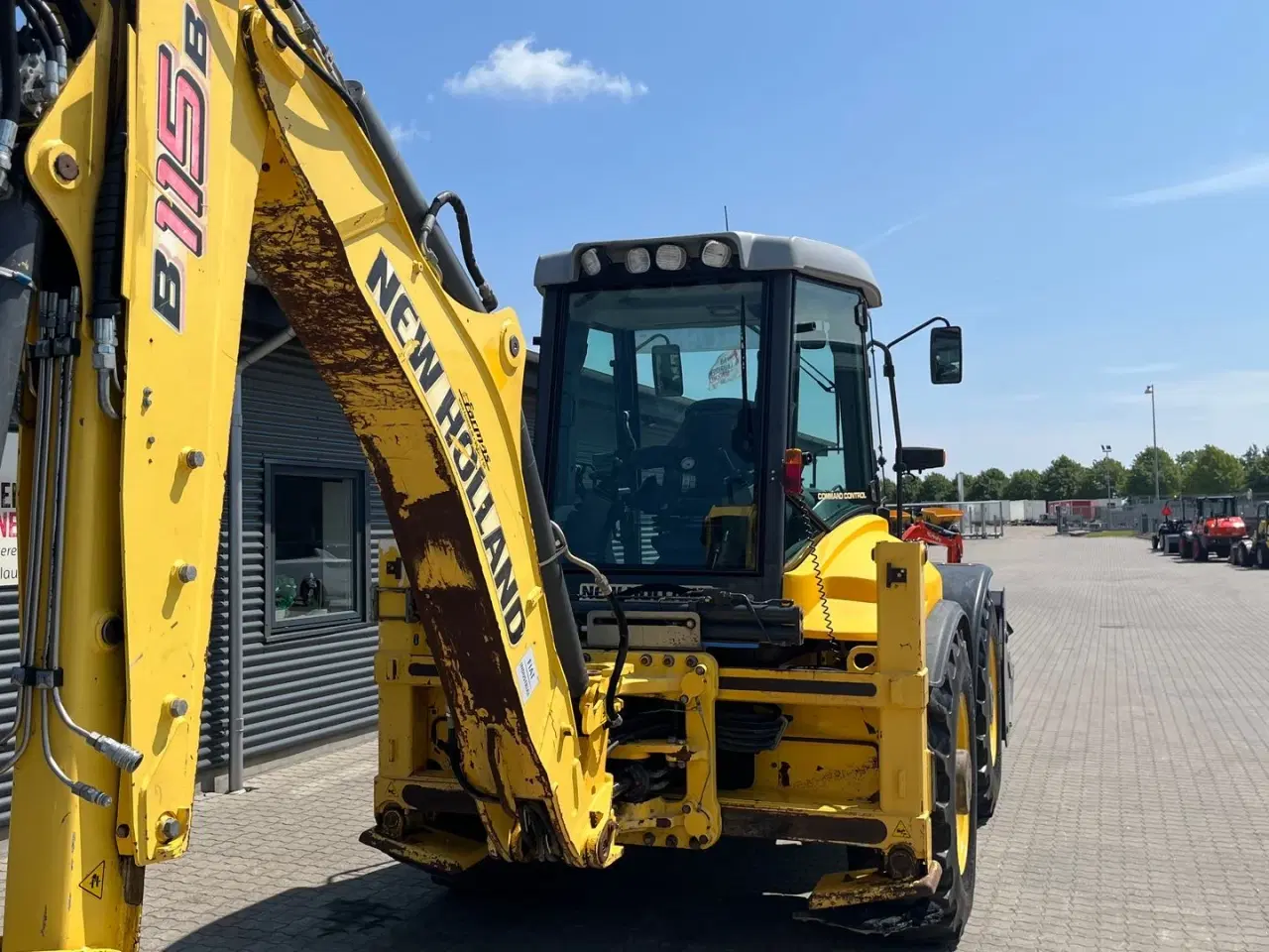 Billede 18 - New Holland B115 B Udskudsarm hurtigskifte mm.