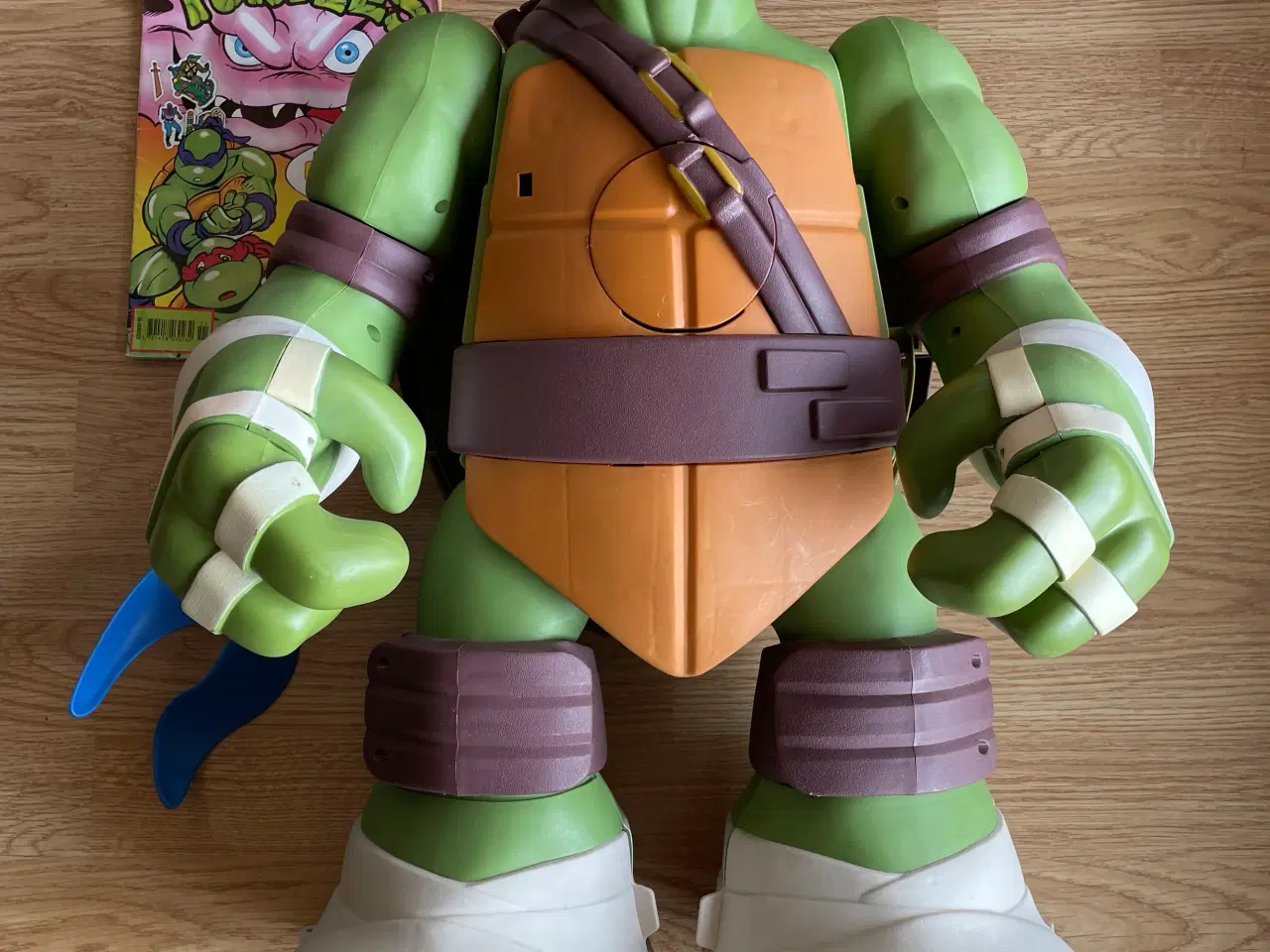 Billede 5 - Stor Leonardo Mutant Ninja Turtles Playset m. æske