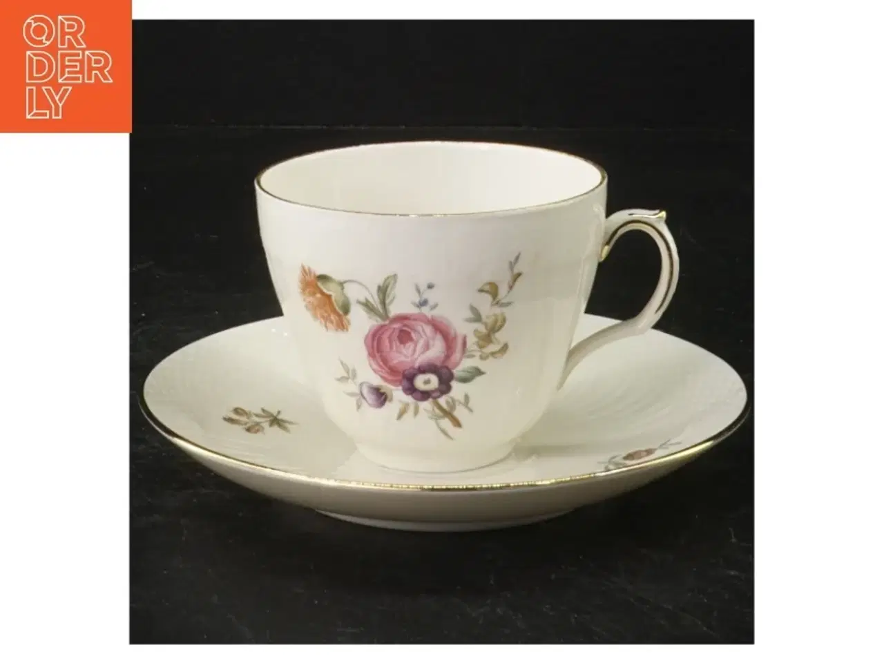 Billede 4 - Porcelænskop og underkop sæt fra Royal Copenhagen