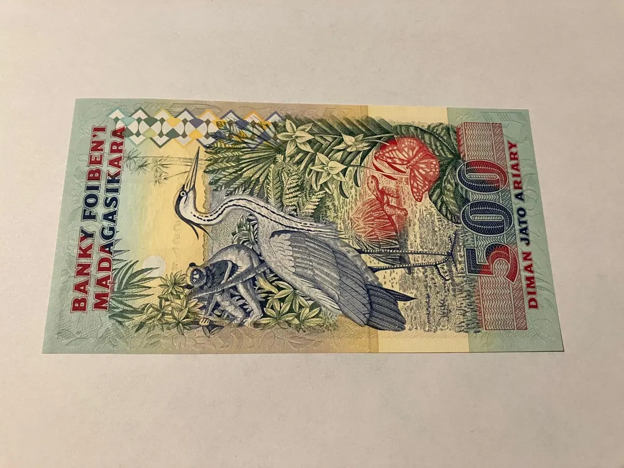 Billede 2 - 500 Ariary / 2500 Francs Madagascar