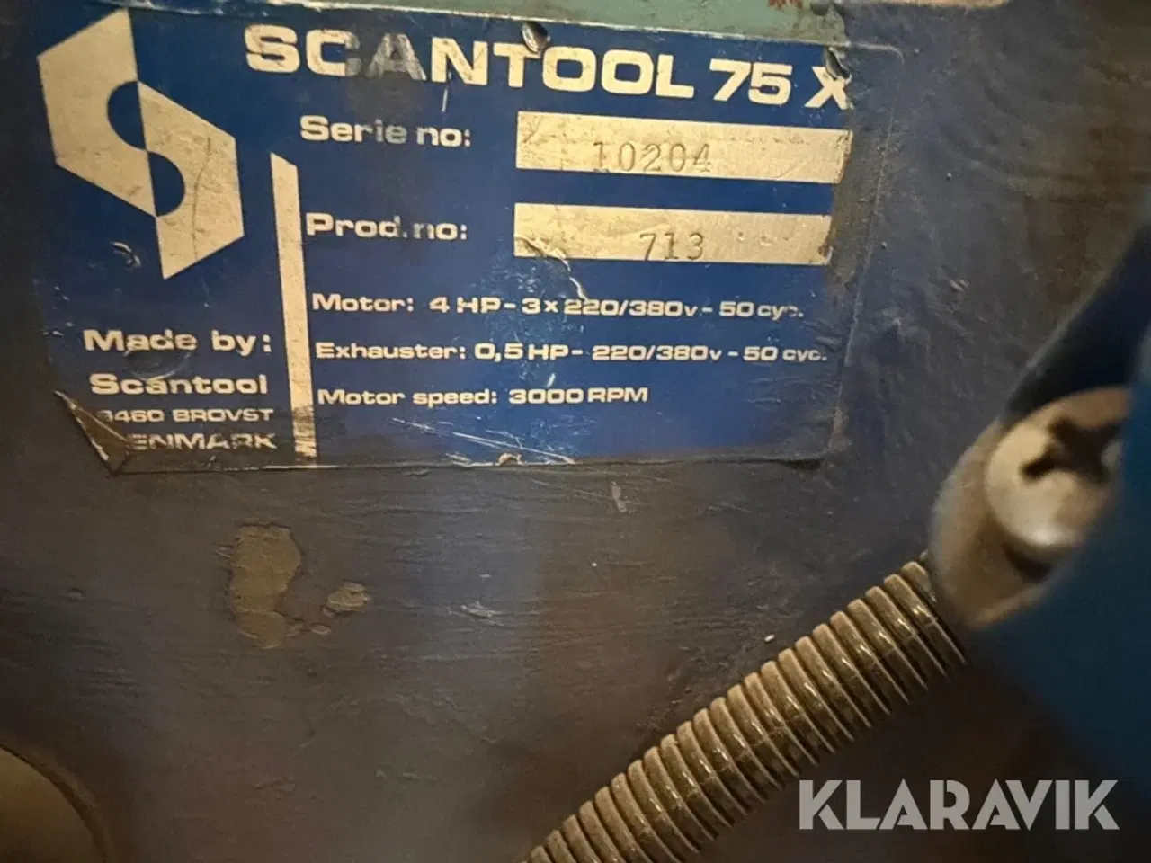 Billede 7 - Båndsliber Scantool 75 X